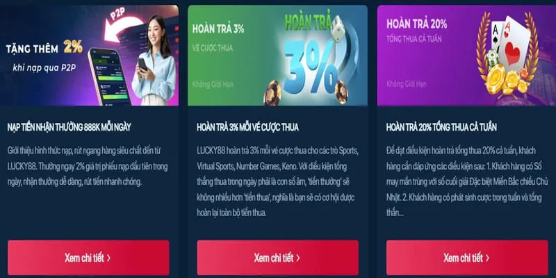Thưởng nạp tiền và sự kiện bắn cá 333win7 win